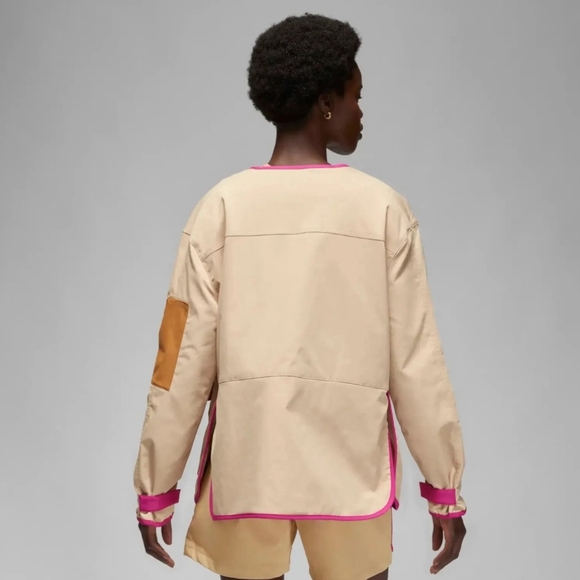 Jordan Jacket with Pink and Gold Accents. Womens‎ Sz.L [Loose Fit] - Picture 4 of 10